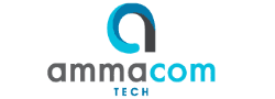 Logo of Ammacom, a customer that has a Zoho Consultant for on-going Zoho support