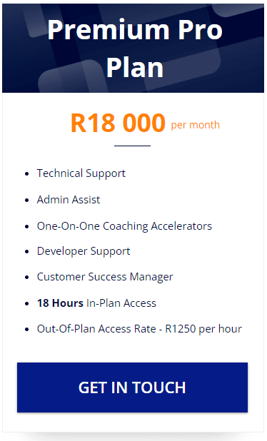 DSL Telecom's Premium Pro Plan inclusions