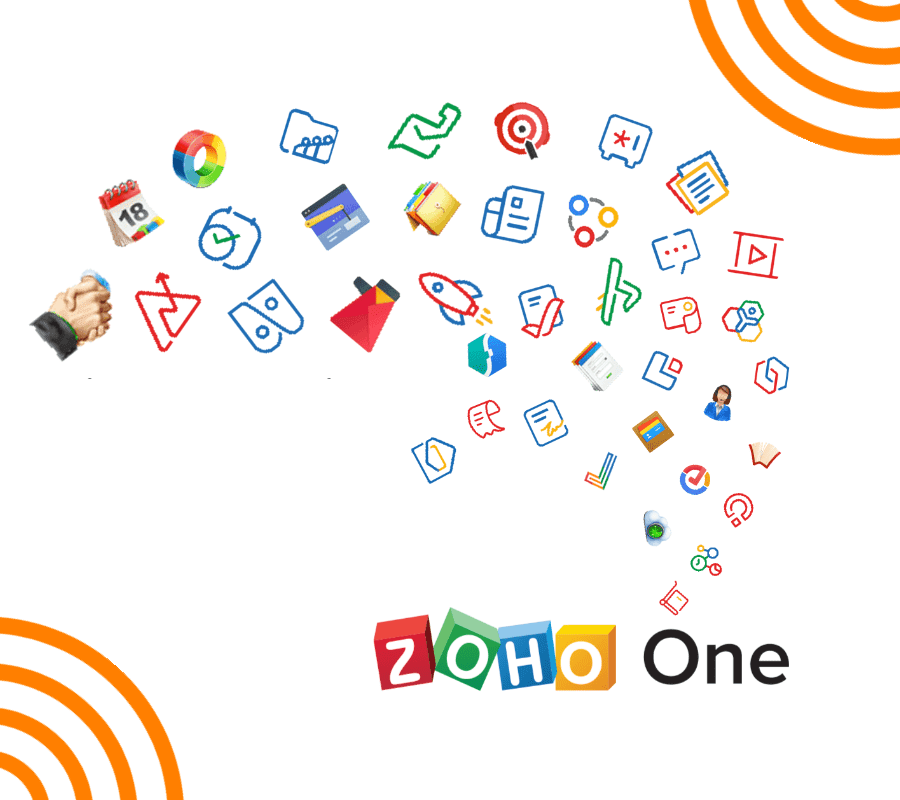Zoho One is a complete bundle of deployment services from Zoho