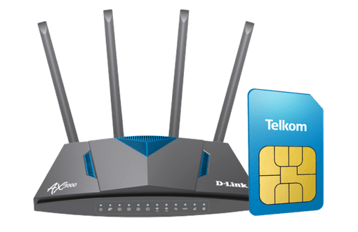 Get fast LTE speeds on Telkom's award-winning network