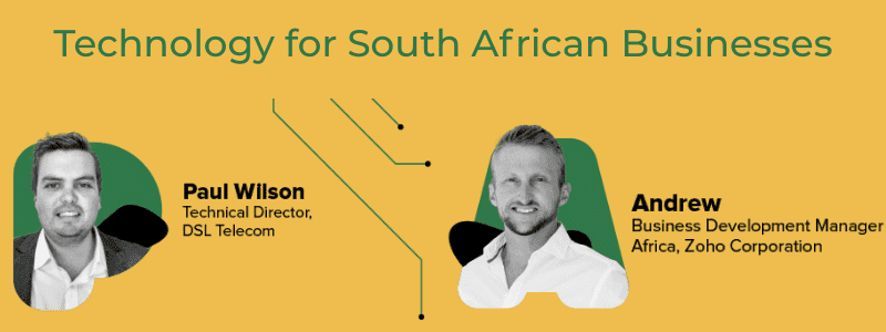 Zoho South Africa Interview with Paul Wilson