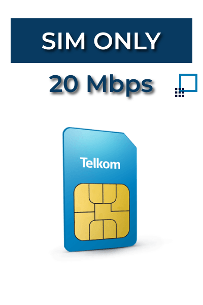 The Sim Card included in the Telkom Uncapped LTE Deal