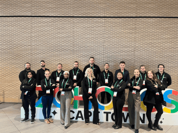 DSL staff attending Zoholics Cape Town event showing career growth