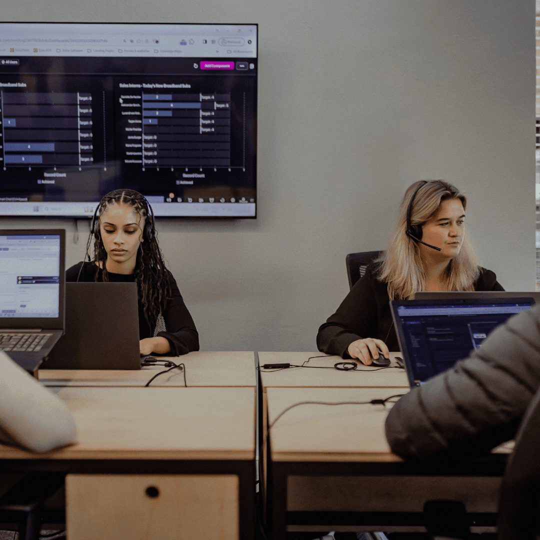 DSL Telecom consumer division sales administrators