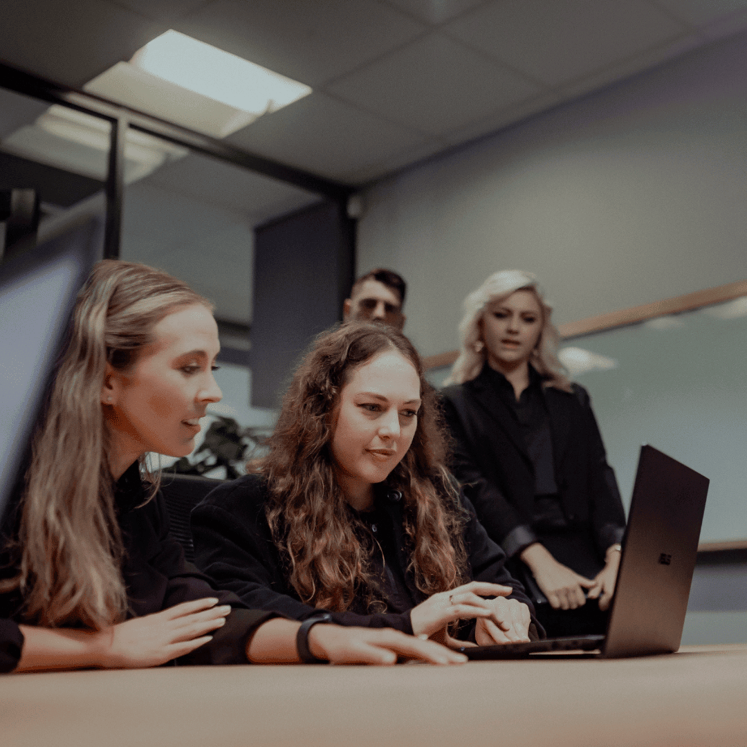 The DSL Telecom team strategising 