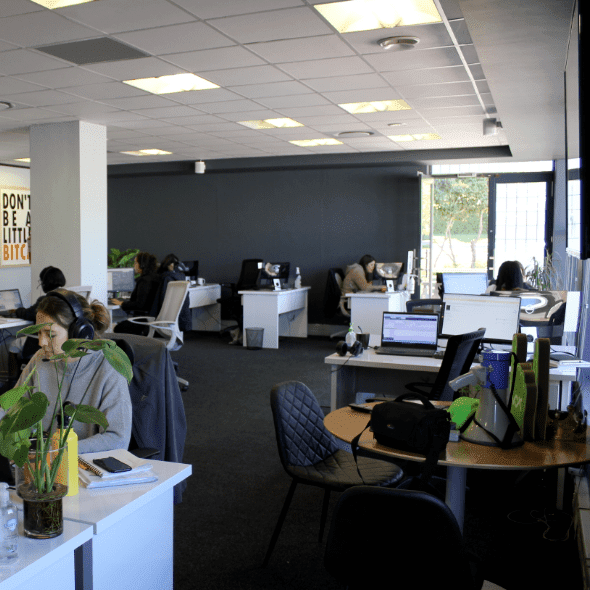 DSL Telecom's modern offices in Somerset West