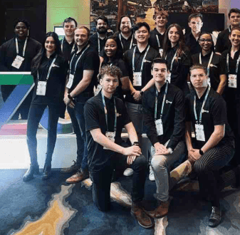 DSL Telecom team photo taken at the Zoholics Cape Town event