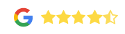 Google Reviews logo. DSL Telecom has a 4.8-star customer service rating.