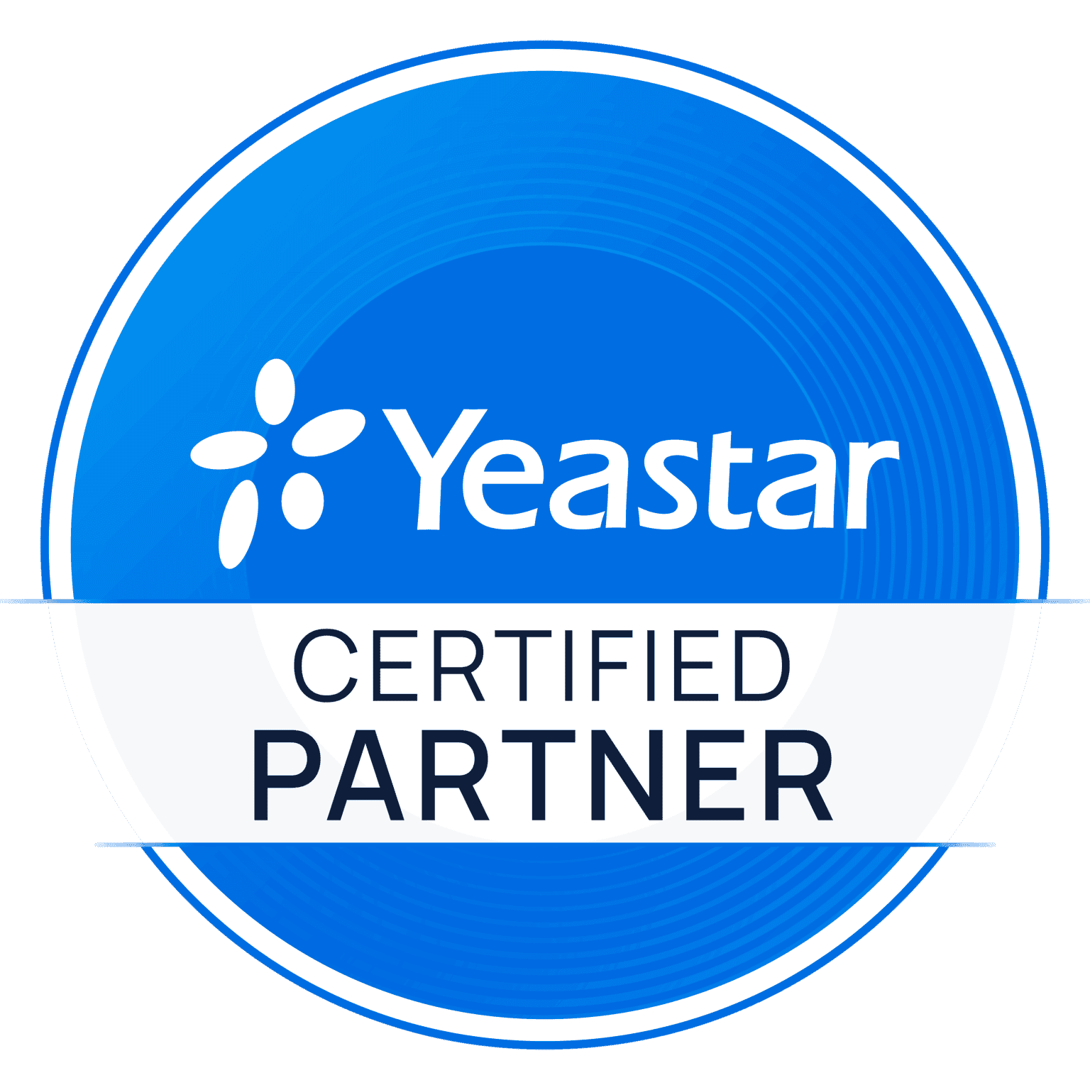 Logo of Yeastar. DSL Telecom is a Yeastar Certified Partner.