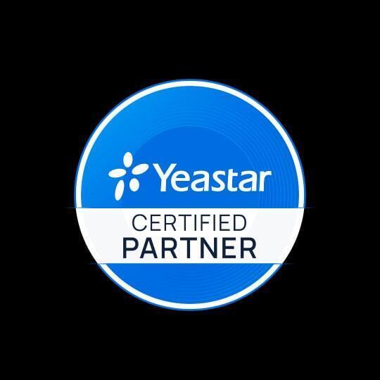 Yeastar P-Series Cloud PBX interface showcasing a scalable VoIP phone system for businesses