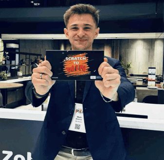 DSL Telecom's Scratch To Win Kiosk At Zoholics