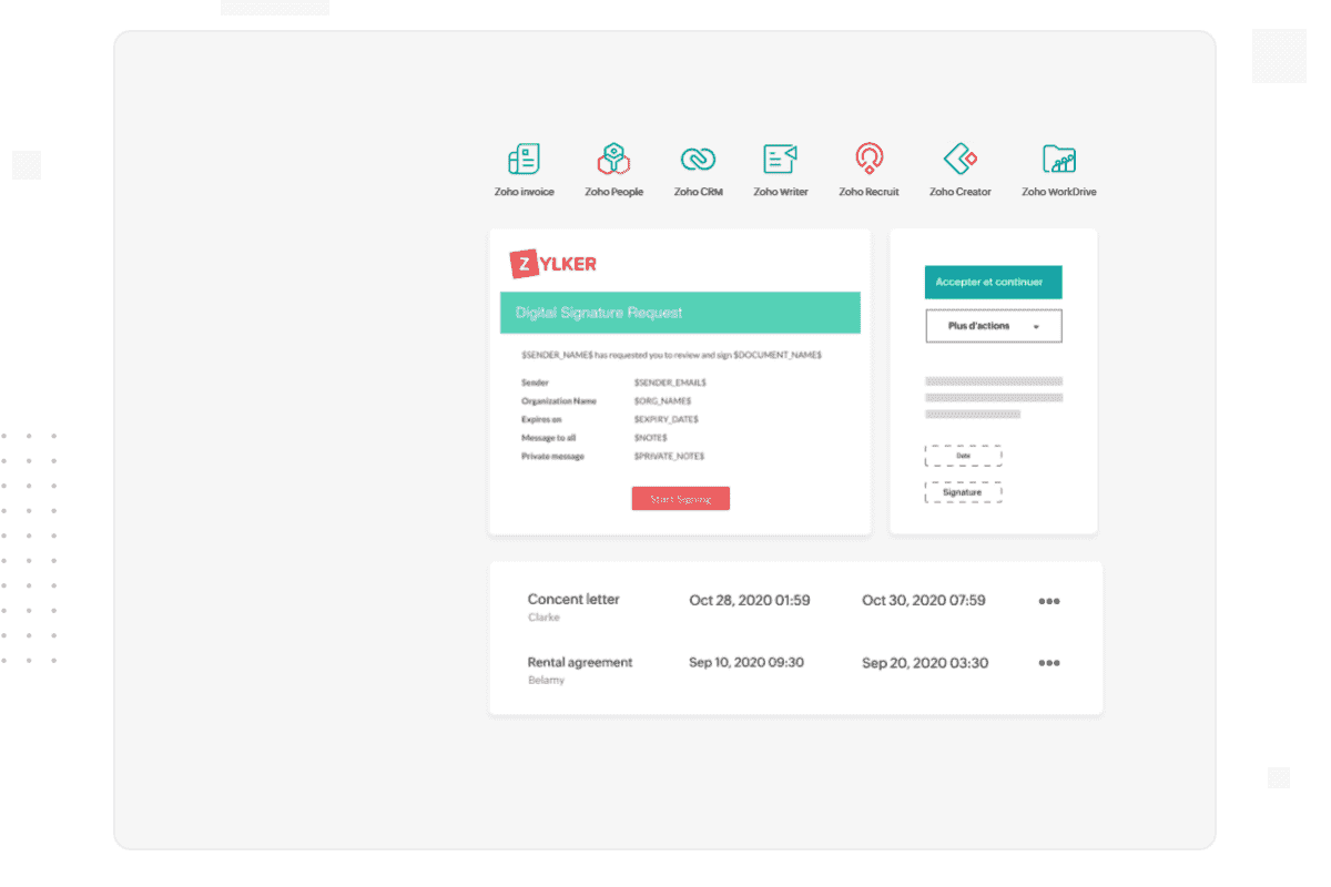 Sign documents on your iphone or android phone