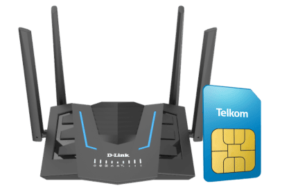 Get fast LTE speeds on Telkom's award-winning network