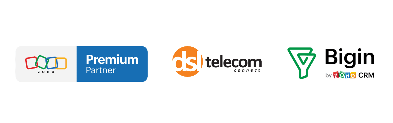 DSL Telecom is a Zoho Premium Partner in South Africa