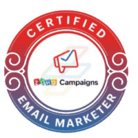 DSL Telecom is a Zoho Certified Campaigns  ​Email Marketer 