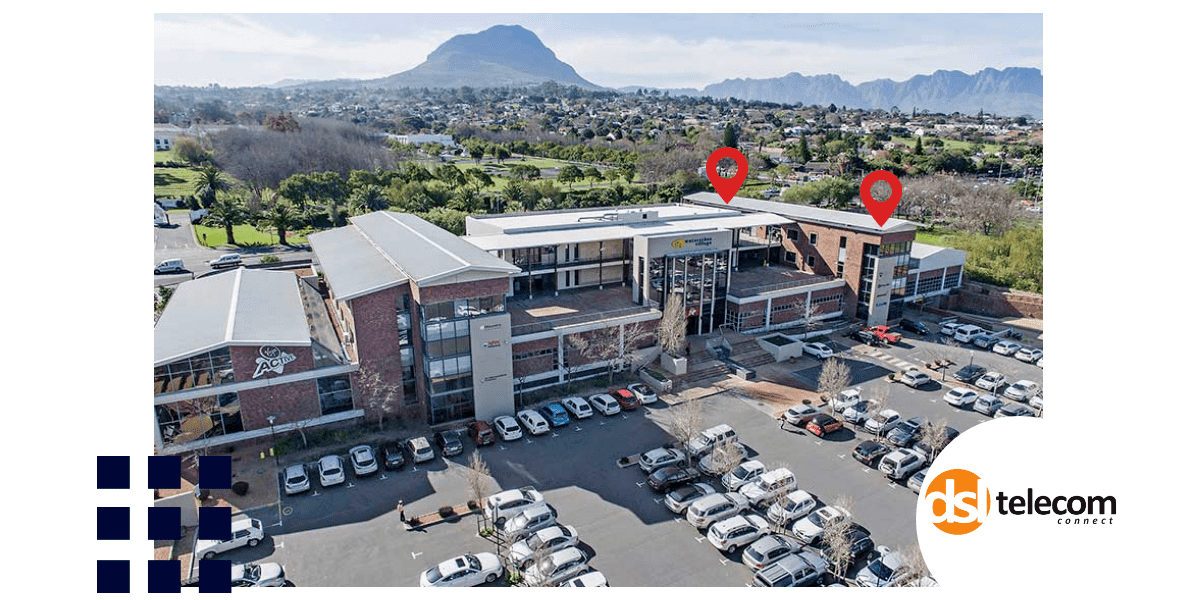 The DSL Telecom office is located at Waterstone Village Office Park in Somerset West