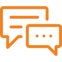 Icon symbolising VoIP calls to local, national, mobile, and international numbers.