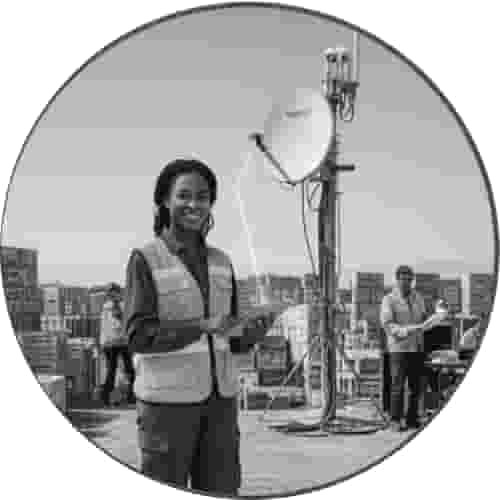 Happy customer assisted by DSL Telecom with a reliable YahClick satellite internet package in South Africa