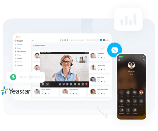 DSL Telecom Yeastar Cloud PBX mobile and desktop solutions South Africa