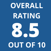 The overall rating out of 10 for Xero is 8.5