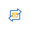 ZeptoMail logo, transactional email service for applications and websites