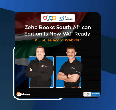 DSL Telecom's Zoho Books Webinar