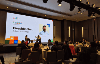 Zoho's AI strategy fireside chat