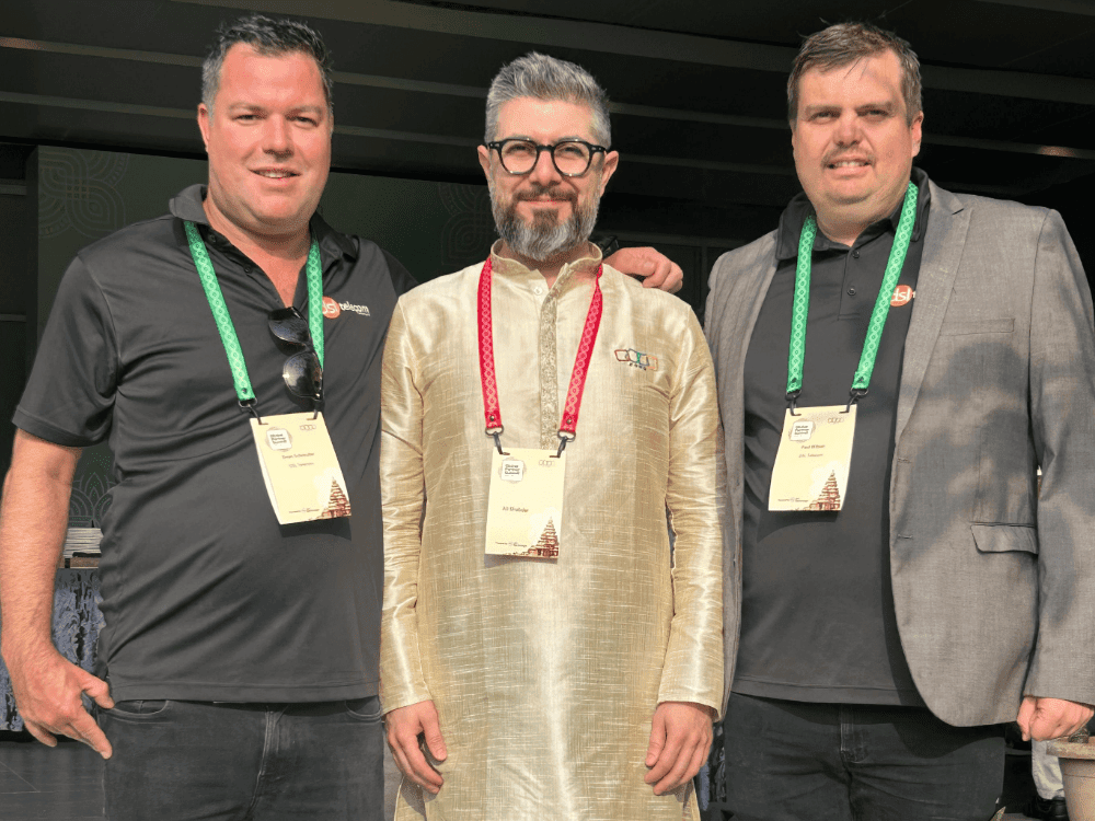 Dean and Paul with Ali Shabdar from Zoho