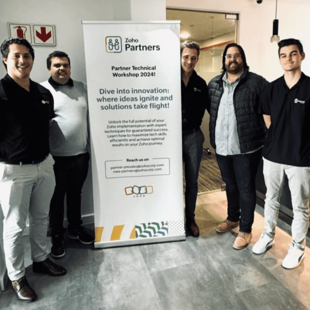 DSL Telecom's Team at Zoho Partner Technical Workshop