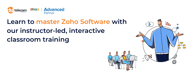 Our offering includes Zoho Training to accommodate all types of South African businesses
