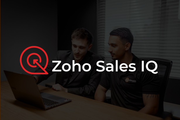 Zoho SalesIQ logo representing Zoho SalesIQ Administrator Training provided by DSL Telecom in South Africa