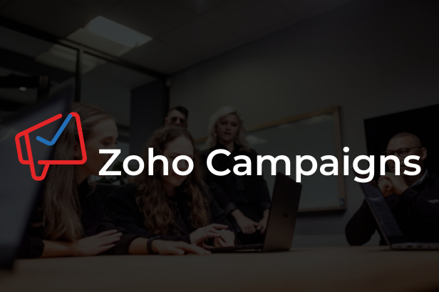 Zoho Campaigns logo representing Zoho Campaigns Administrator Training with DSL Telecom in South Africa