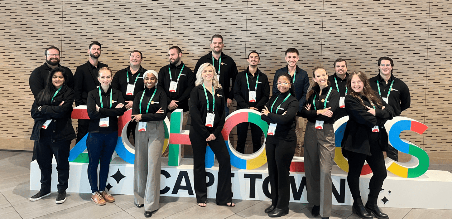 DSL Telecom team members who attended the Zoholics 2025 annual user conference