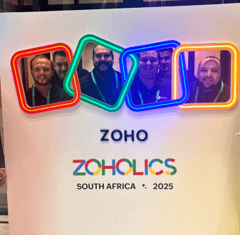 DSL Telecom team members at the Zoholics Johannesburg event