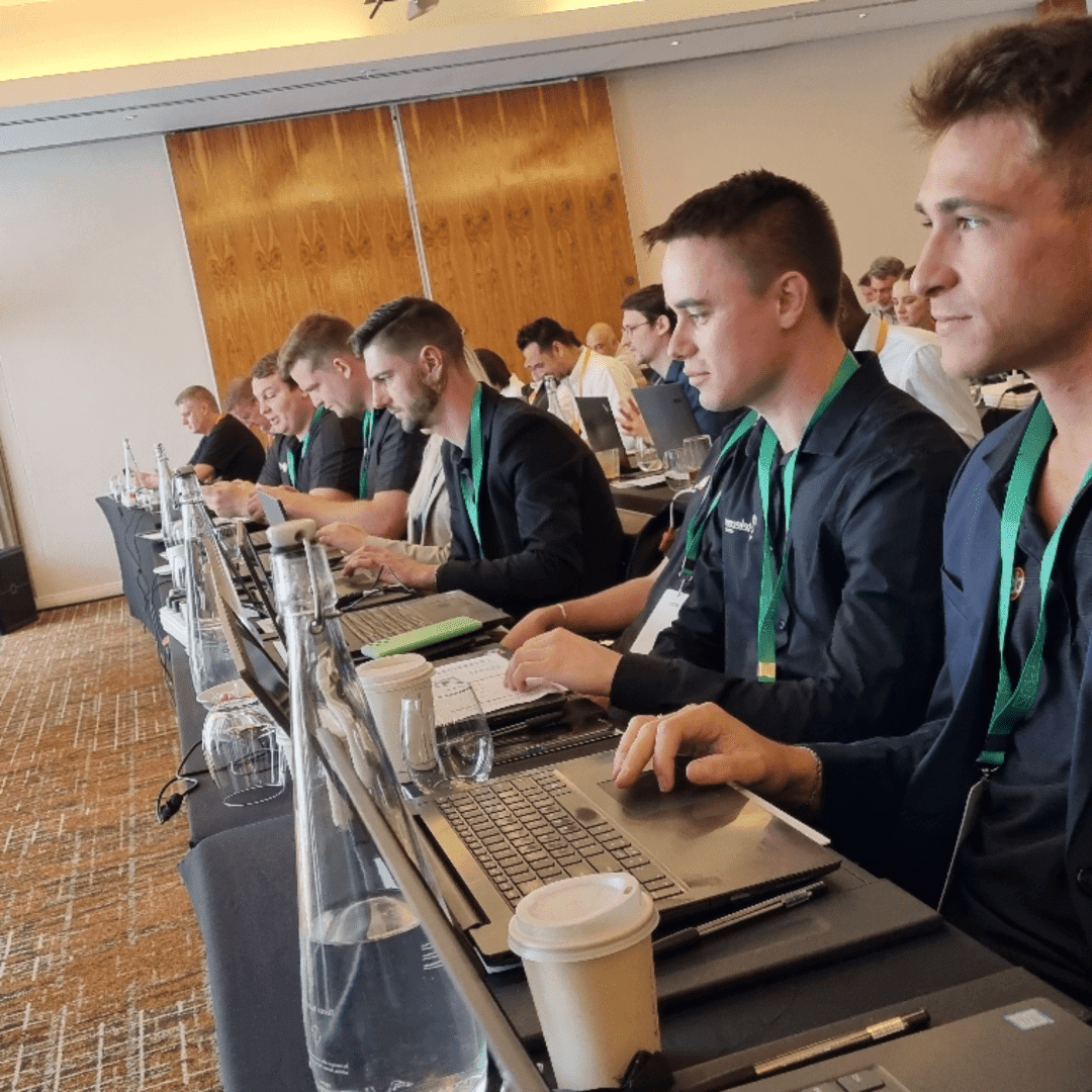 DSL Telecom team members at the Zoholics Cape Town user conference