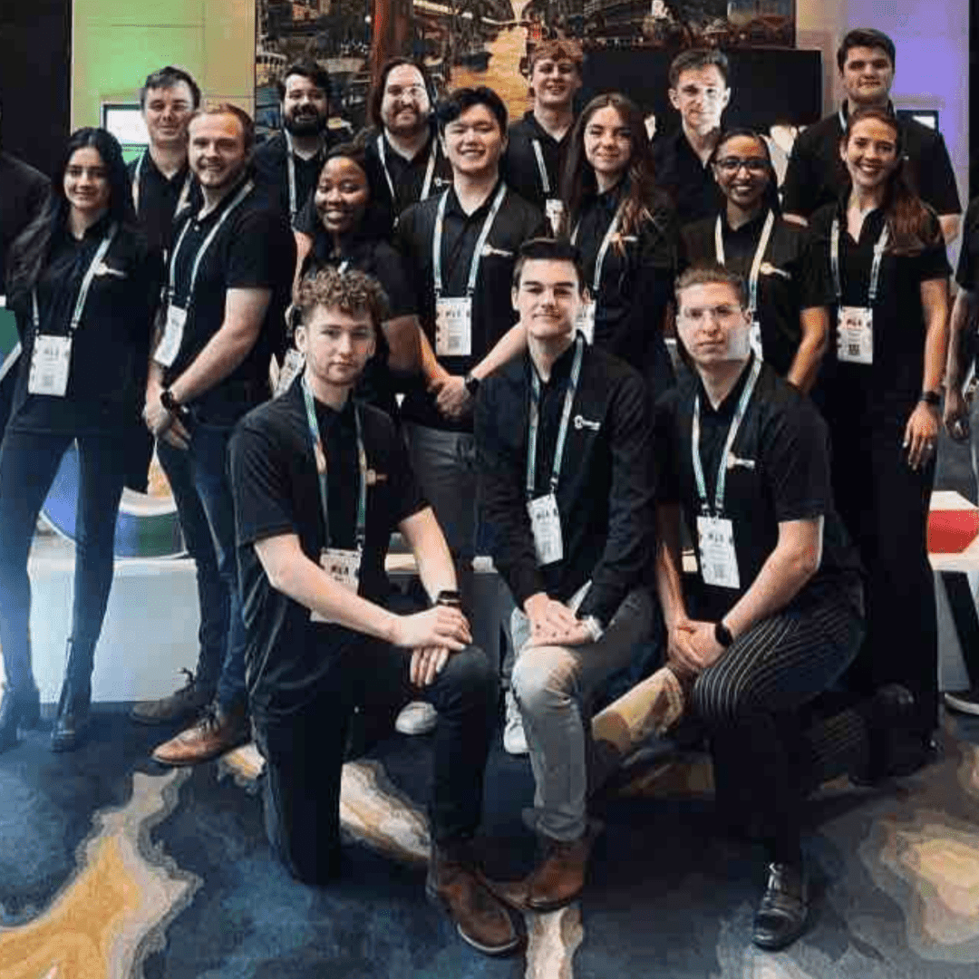 DSL Telecom's team members at the Zoholics Cape Town event