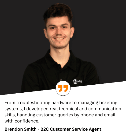 Somerset West office intern at work