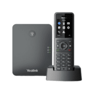 A high-performance ruggedised cordless phone, the Yealink W77P