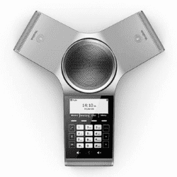 A large touchscreen conference phone, the Yealink CP920