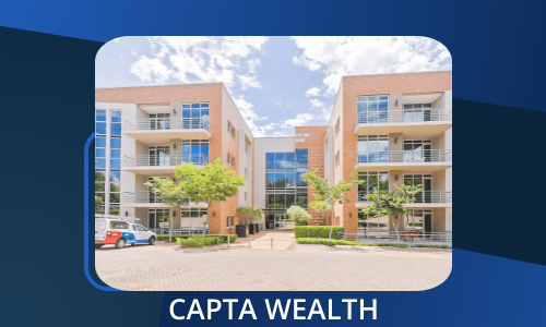 Capta Wealth's office building, a Zoho data migration client