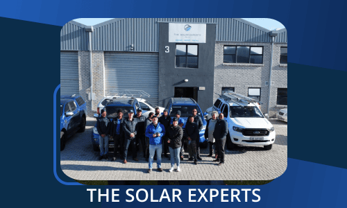 The offices and team of The Solar Experts, Zoho  software implementation customer