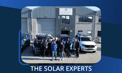 The offices and team of The Solar Experts, Zoho software implementation customer