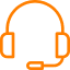 Headset icon representing local South African VoIP support and zero-downtime number porting