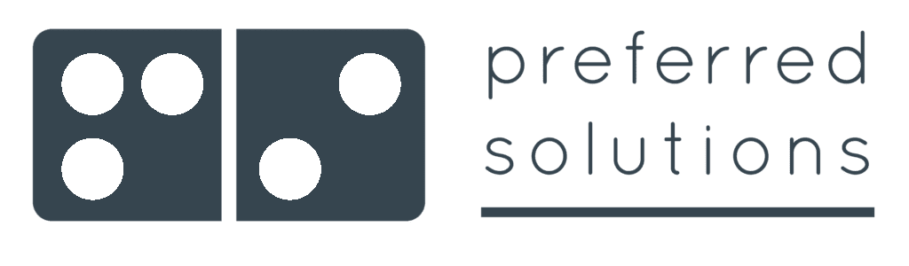 Logo of DSL Telecom Business-Grade Fibre Internet client, Preferred Solutions.