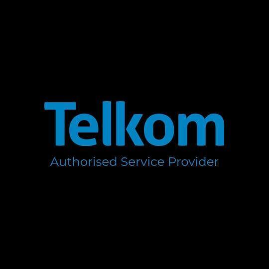 Telkom LTE internet connection for wireless high-speed access.