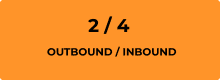 Uncapped 2 business VoIP package badge showing 2 outbound and 4 inbound concurrent channels