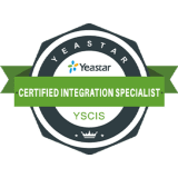 Yeastar Certified Integration Specialist logo. DSL Telecom is certified to integrate Yeastar systems with third-party platforms.