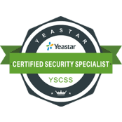 Badge for Yeastar Certified Security Specialists awarded to DSL Telecom