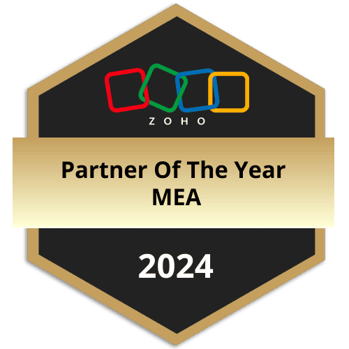 DSL Telecom Zoho Partner of the Year Middle East and Africa 2024 award