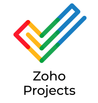 Zoho Projects logo. DSL Telecom manages tasks and timelines using Zoho Projects.